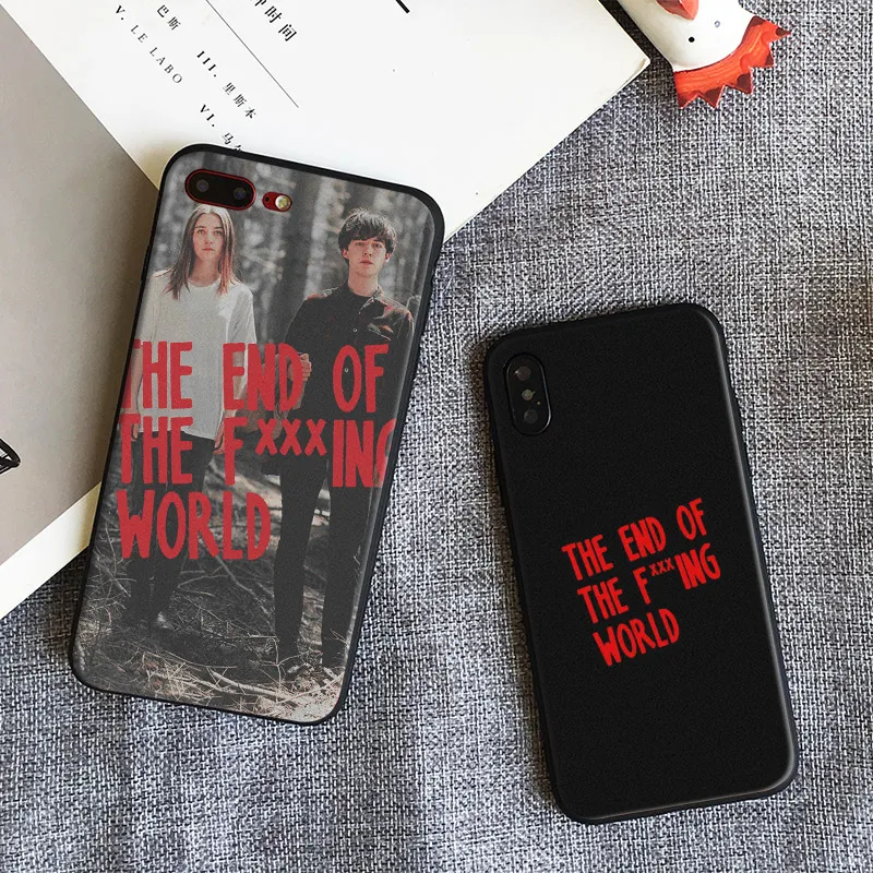 

The End of the Fxxxing World Drama Soft Silicone Phone Case Shell Cover For Apple iPhone 5 5s Se 6 6s 7 8 Plus X XR XS MAX