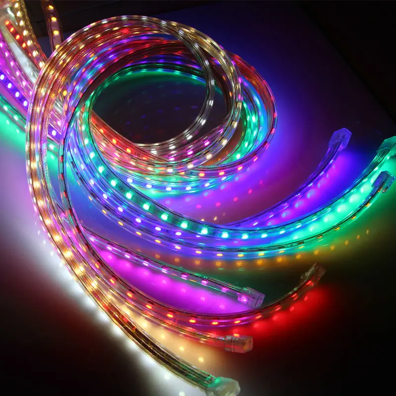 LED strip Light Waterproof SMD 5050 AC 220V 1M 5M 10M 15M 25M led