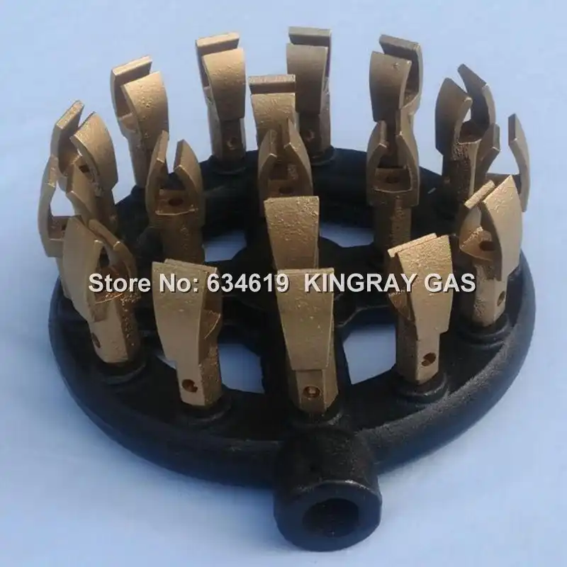 Quemador de hierro fundido de alta calidad, cocina, propano, solo