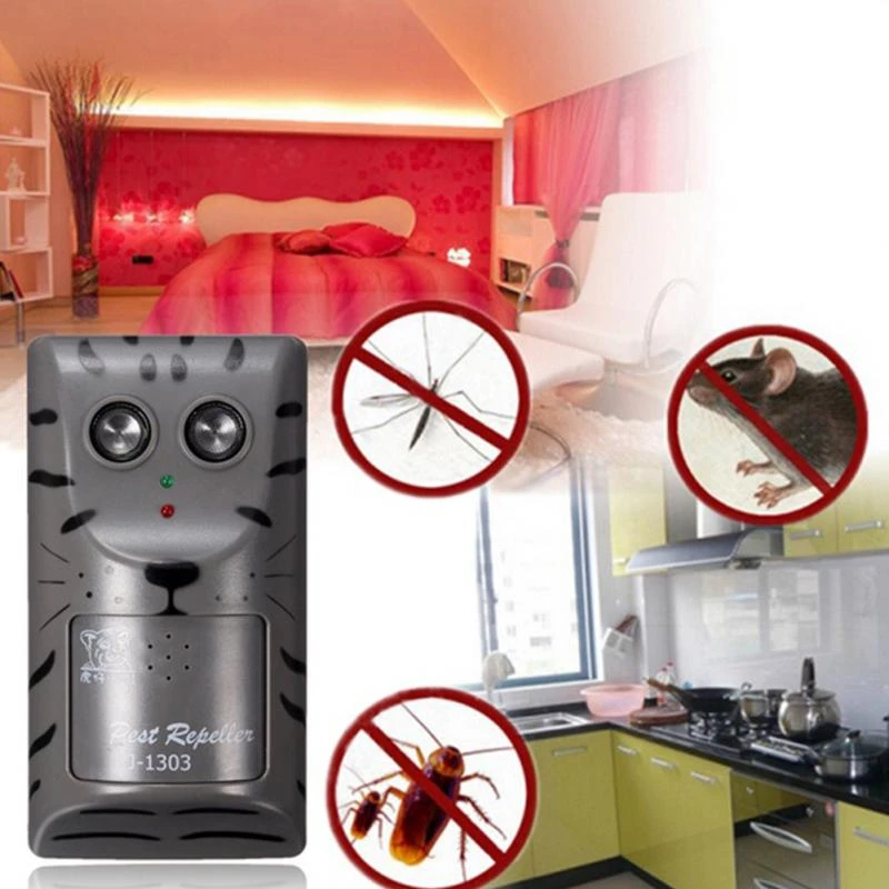 Garden Accs Electronic Ultrasonic Pest Control Repeller Rat Mosquito