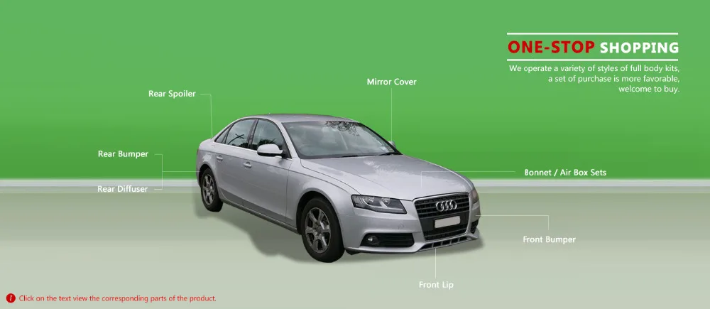 Углеродное волокно задний спойлер для автомобиля аксессуары подходят для Audi A4 B8 c-стиль