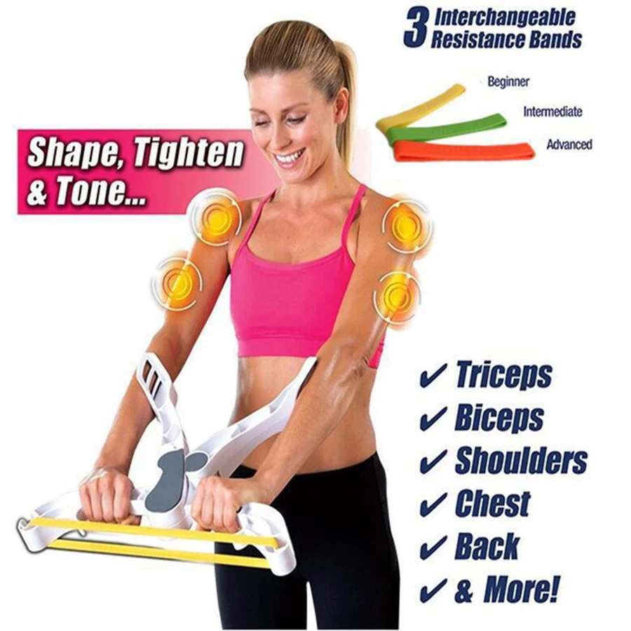 

FLYLITTE WONDER ARMS Hand Gripper Strengths Training Device Forearm Wrist Exerciser Force Muscle Exerciser Fitness Equipment
