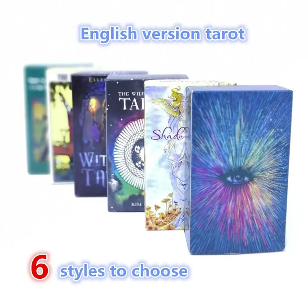 

Hot Shadow/Witch/Wild/Rider Tarot English Version Mysterious Family Party Cards