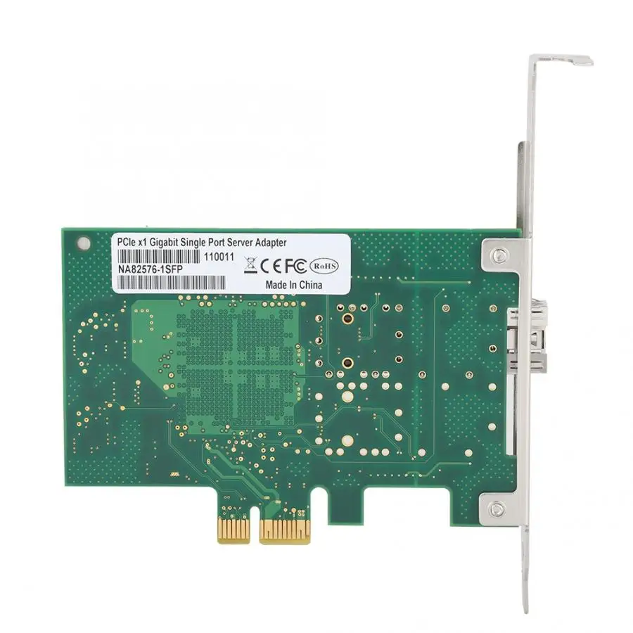 Для Intel 82576EB PCI-E однопортовая гигабитная сетевая карта волоконный адаптер E1G42EF