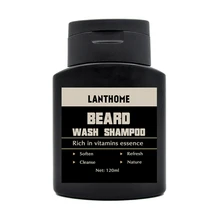 Lanthome шампунь для бороды против перхоти питающий, увлажняющий масло для лица очищающий