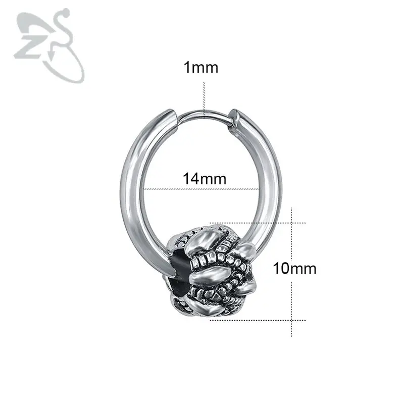 hoop earrings