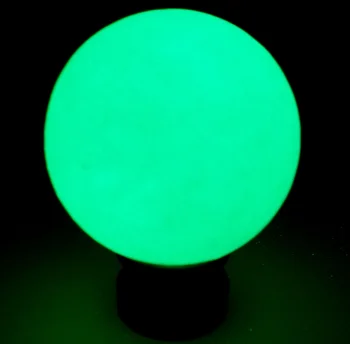 

Natural stone Quartz Crystal Glow in the green Calcite Glow In Luminous The Dark Stone for diy Jewelry making Accessories