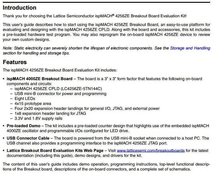 LC4256ZE-B-EVN info