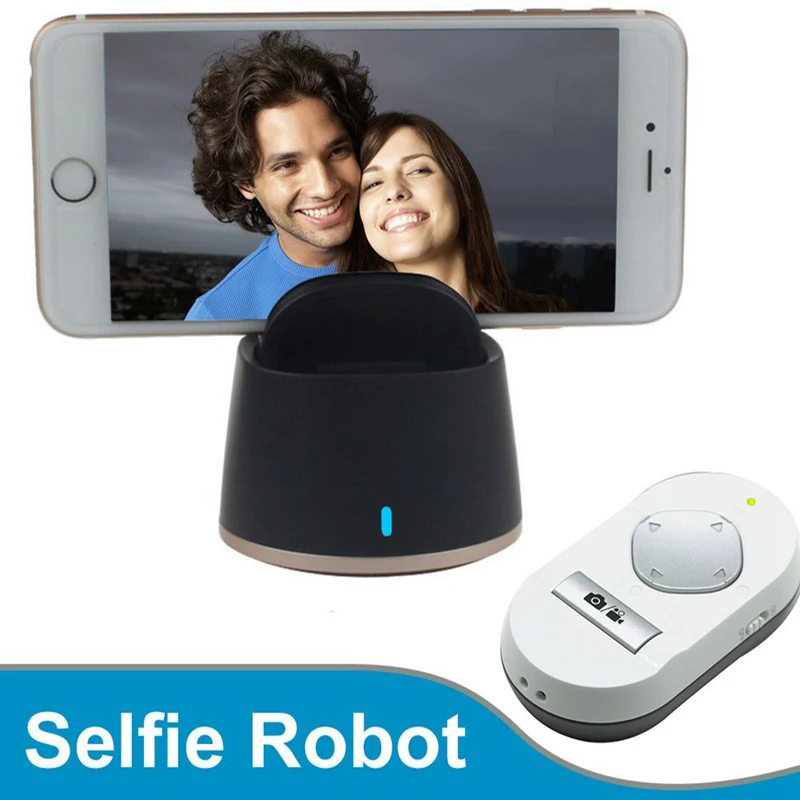 

Self Timer Rotatable 360 Degree Auto Face Trackable Shooting Detect For Smartphones Bluetooth Selfie Robot