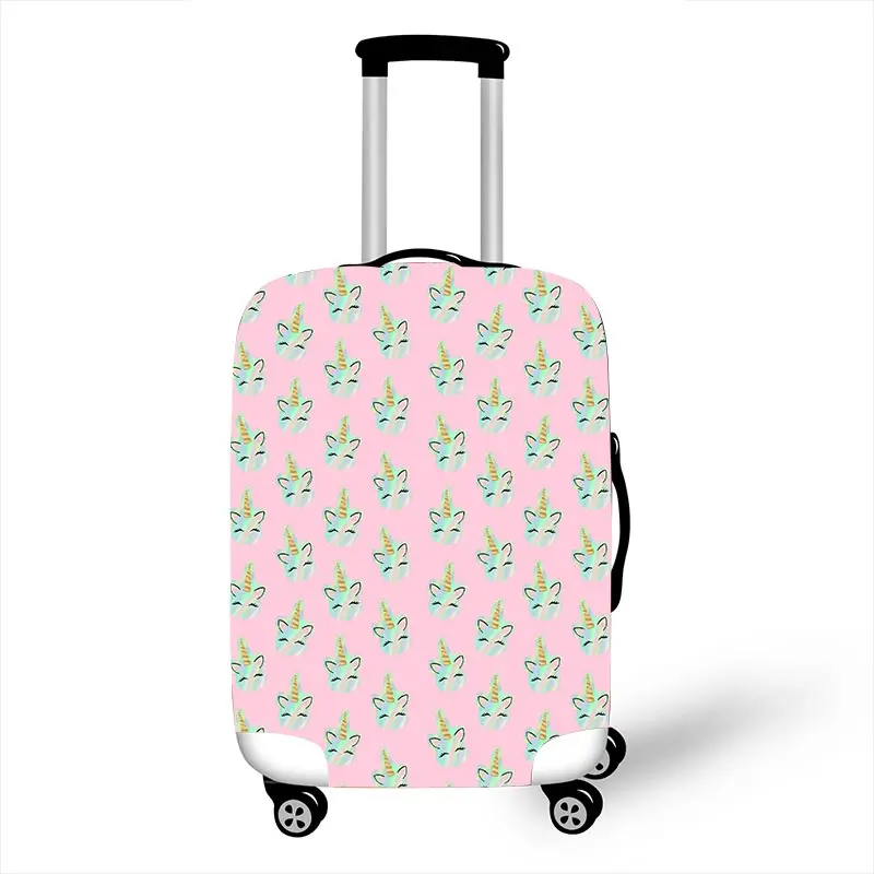 Pink Unicorn Luggage Protective Covers -Unicorn Fashion