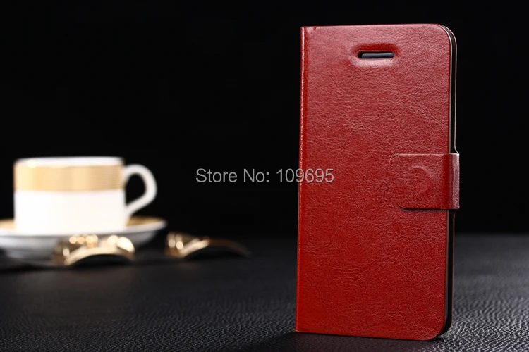 

Flip PU Leather Cover Case For Iphone 6 6S 4.7" Carry Wallet With ID Credit Card Slots Stand Holder