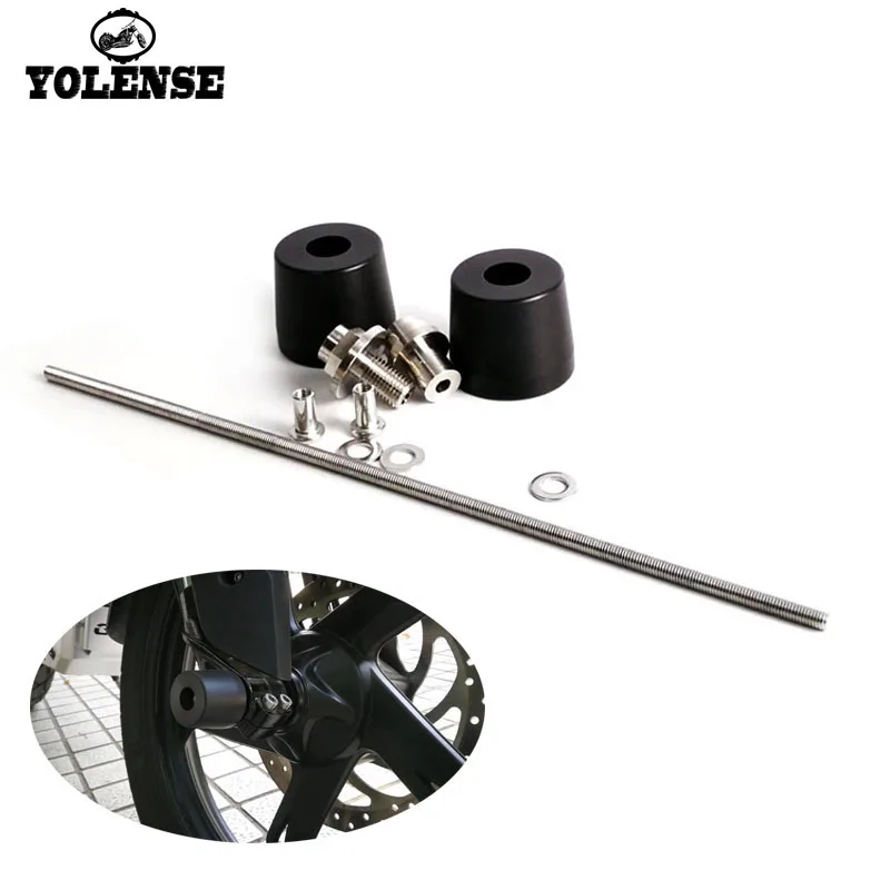 

For BMW G310R G310GS G310 GS R 2017 2018 Motorcycle Accessories Front Axle Fork Crash Sliders Wheel Protector protection device