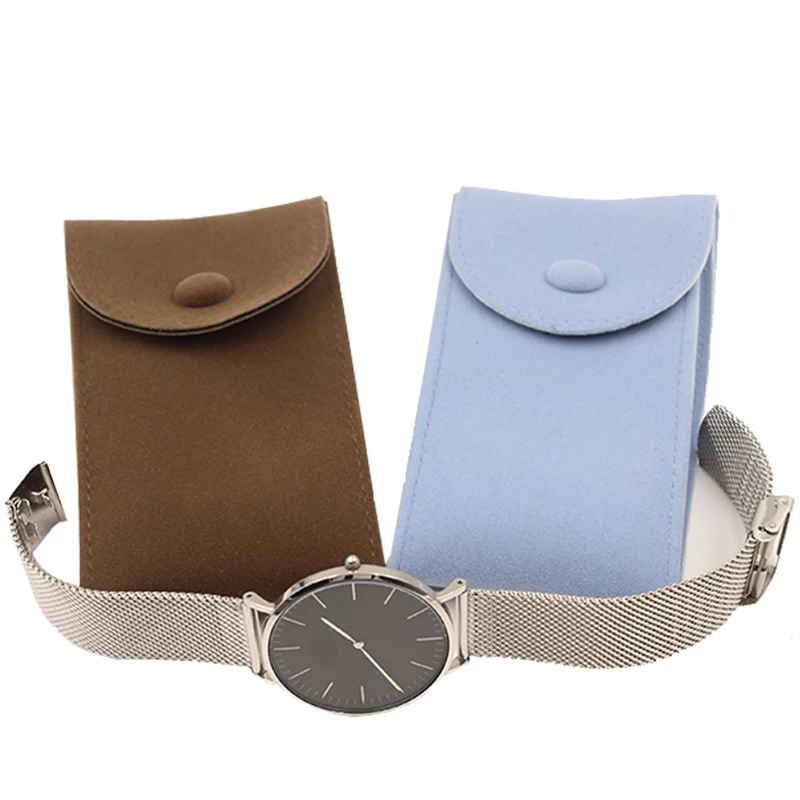 Замшевые кожаный футляр для наручных часов коллекция часов защитная коробка 125*65*25 мм черный коричневый синий Цветные наручные часы дисплей коробка# C