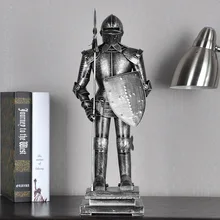 Старинный рыцарь loricae модель украшения, модель ручной работы предметы мебели, Европейский украшения дома