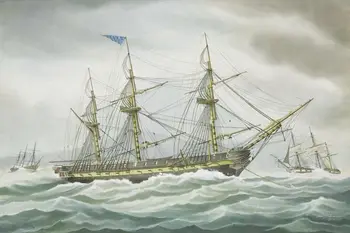 

012/ 1000 pieces wooden puzzle Famous painting Offshore Sailing Christmas gift ideas adult quality of imported high-end boutique