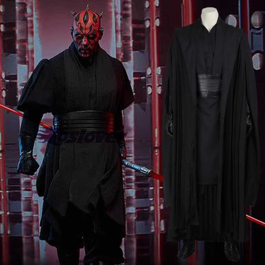 Star Warsジェダイ騎士 モールコスプレハロウィンカーニバルパーティー衣装のため男性面白い服用男の子オムdress Costume For Men Party Costumedarth Maul Cosplay Aliexpress