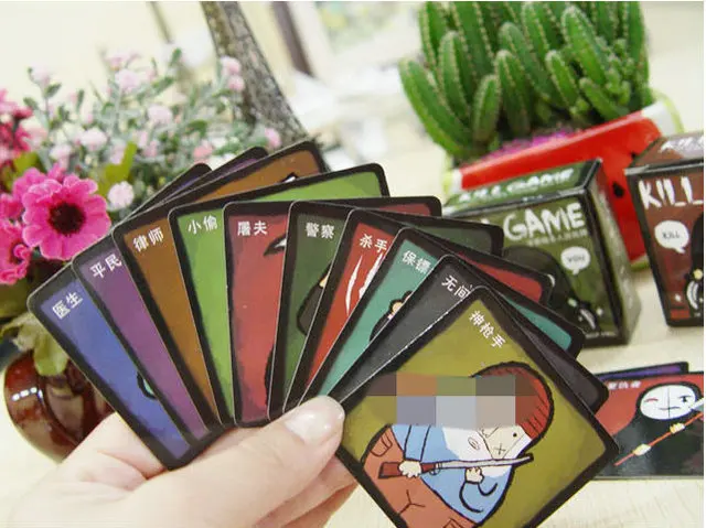 Карточная игра Kille Game Q Version настольная для всей семьи 6*6 см GYH|game family|board gamekill game |