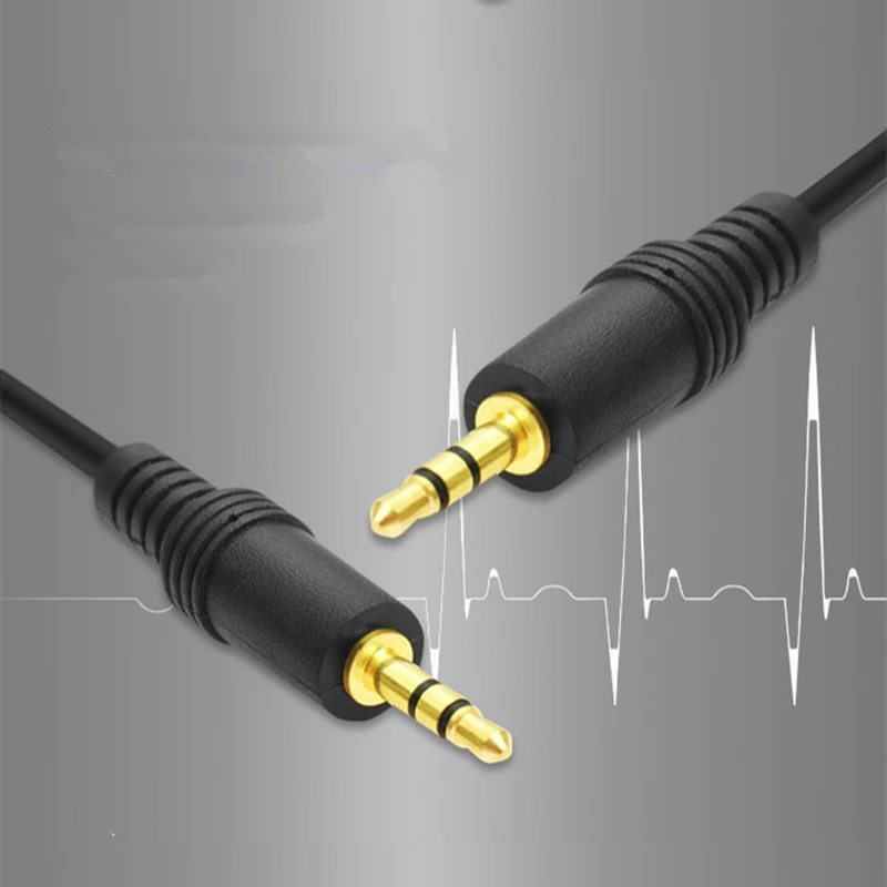 Trumsoon 3.5mm Jack Male to Male AUX Cable Audio Line for Phone MP3 Speaker Car Headset