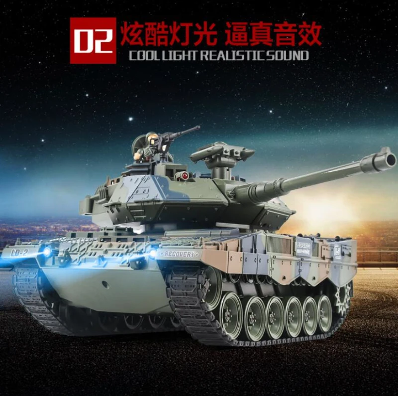 47 см масштаб 1:18 немецкий 2A6 Россия T90 основной боевой Радиоуправляемый Танк 789 2 4 г