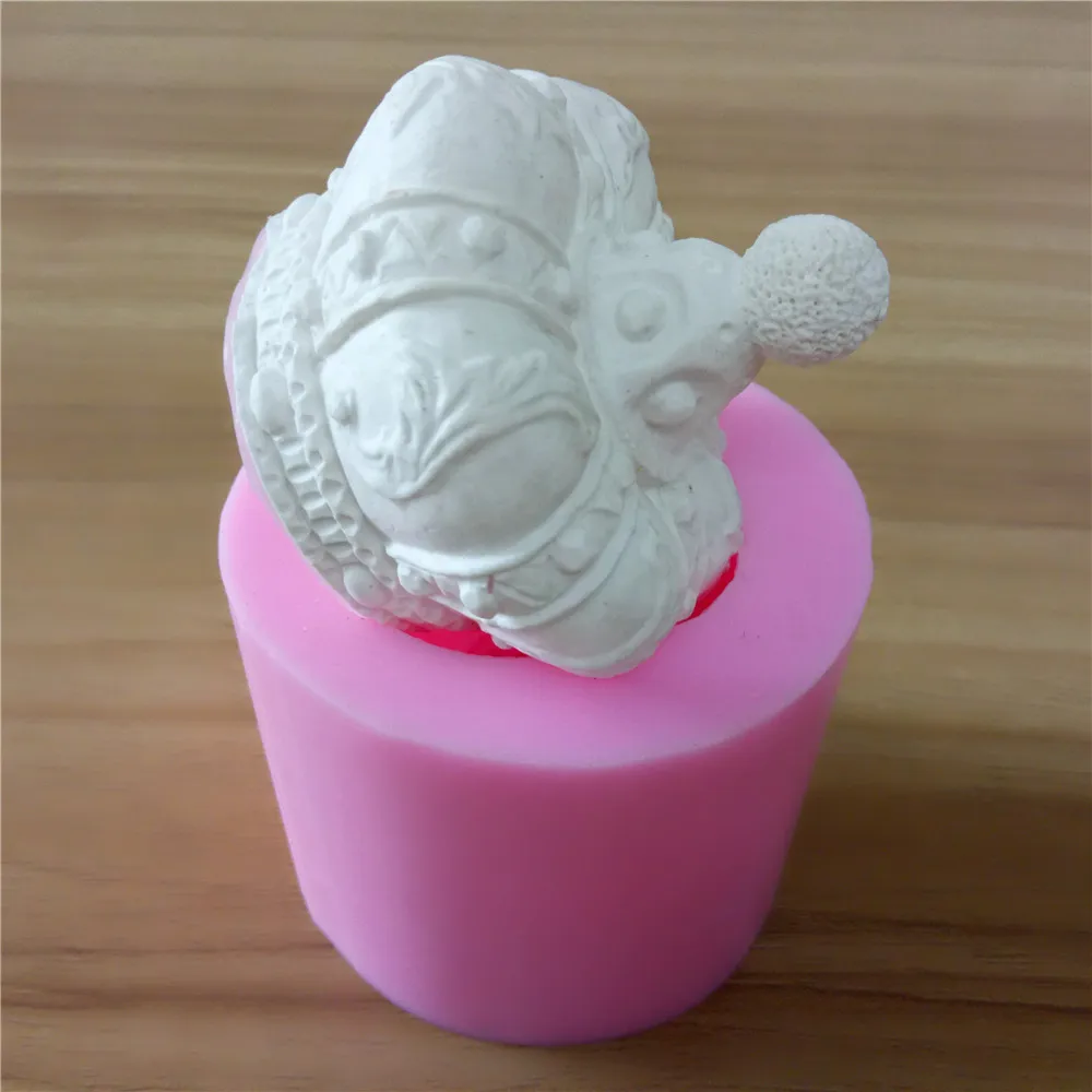 Силиконовая силиконовая форма для изготовления мыла в виде 3d короны ручная