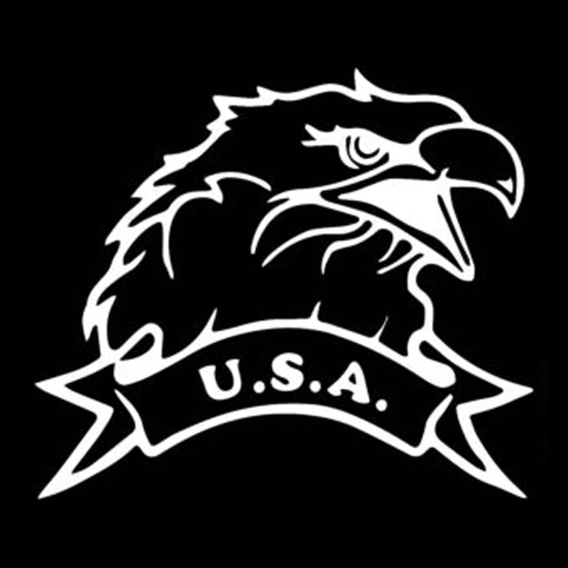 12 4 см * 10 7 США Bald Eagle модный автомобильный Стайлинг виниловый S4 0619|sticker vinyl|car stickercar