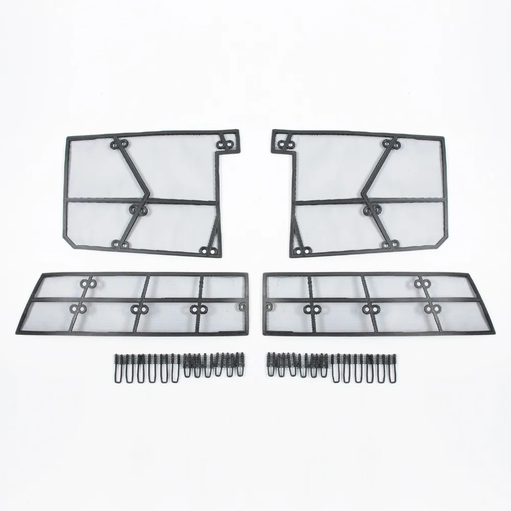 

Wtfs Stainless Steel ABS Insect Grille Mesh Grill Inserts Insect Net Insect-Proof Net for Lexus NX200 2017 [QP1147]