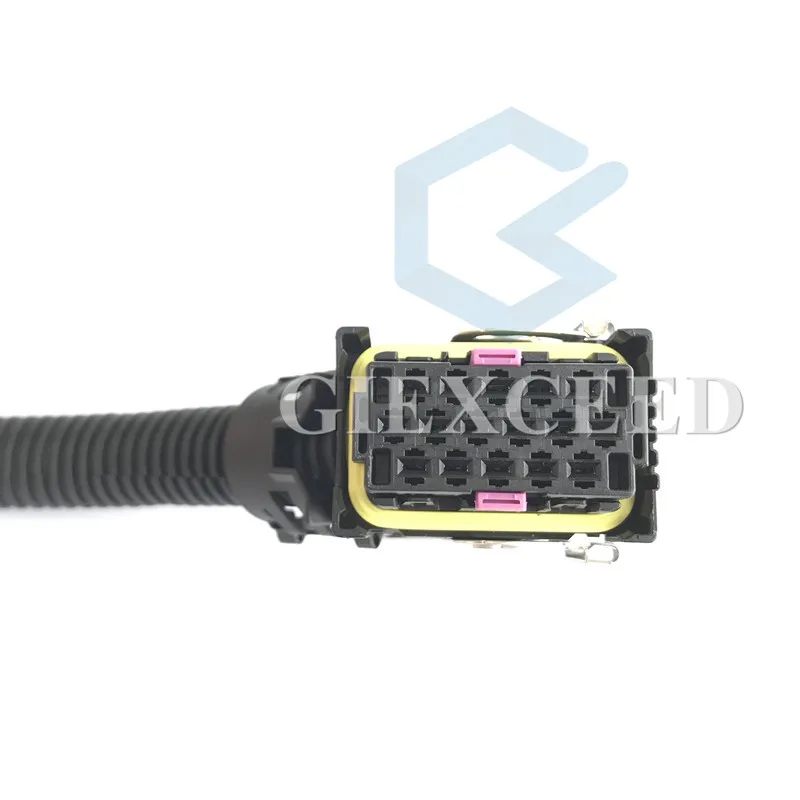 

1 Set EDC7 16 Pin ECU Connector Automotive Wiring Harness Injector Module Socket Sensor Plug For Bosch Truck Auto