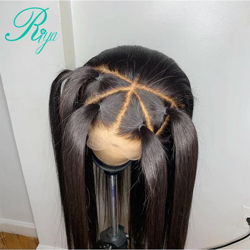 straight lace frontal huamn hair wig (5)