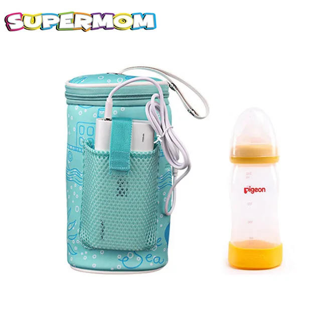 

USB Warmer Insulated Bag Portable Travel Cup Heater Infant Nursing Bottle Milk Water Warmer Feeding Bottle Tote Intimate Product