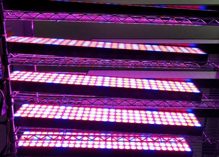 60 Вт светодиодный световая панель для проращивания растущих ламп красный синий спектр длинный бар алюминий сделано для Крытая Гидропоника растительная теплица