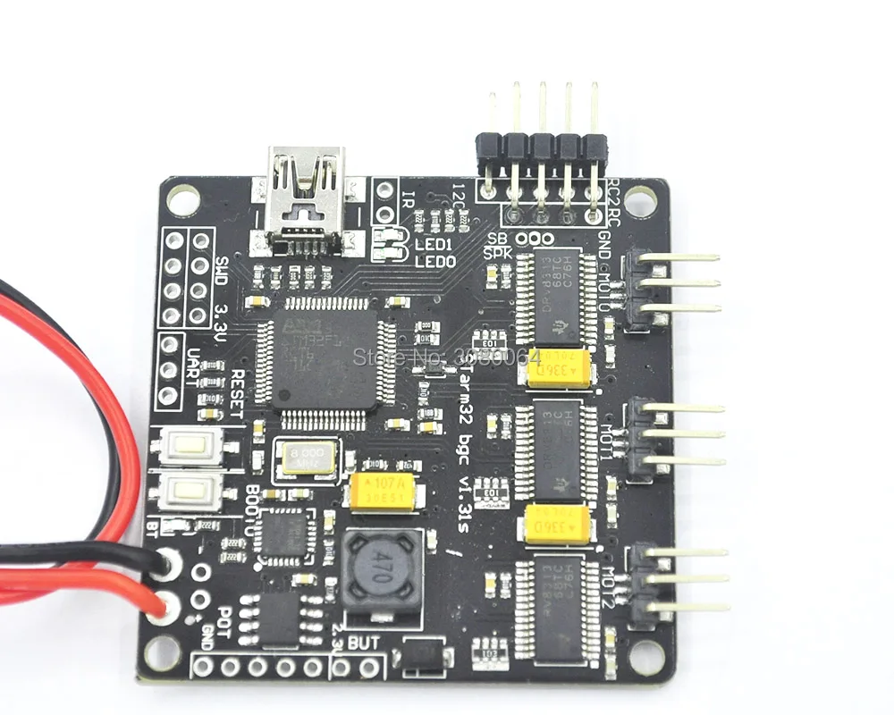 

storm32BGC 32 bit Brushless PTZ controller board sensor transducer gyroscope kit for 3-axis gimbal