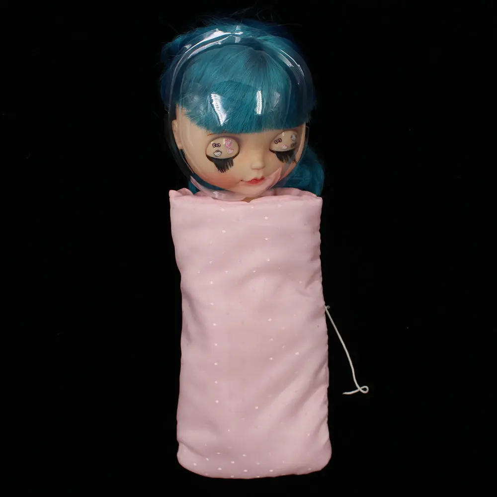 1/6 Blyth кукольный протектор, включая коробку, сонный мешок и плиссированную маску