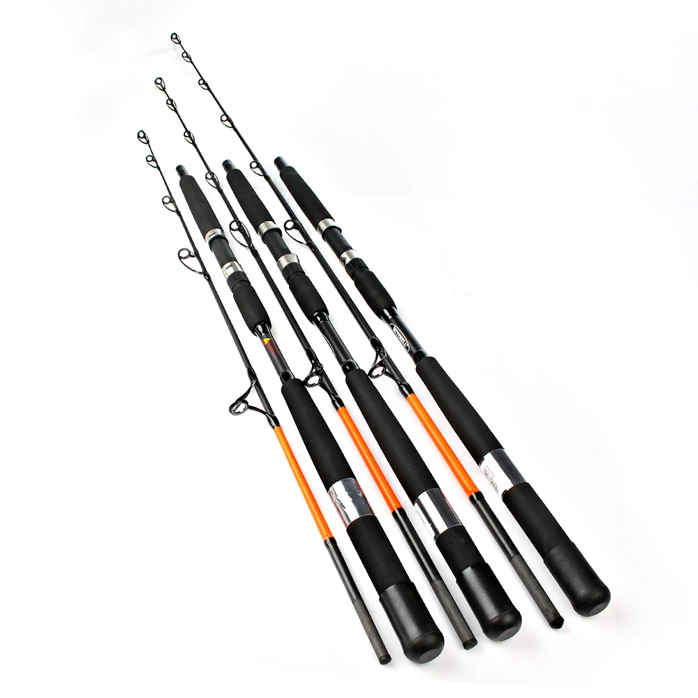 

New Arrival Super 99% Carbon 1.6m 1.8m 2m C.W. 10-20LB Two Segments Sections Plug Spinning Sea Jig Fishing Rod