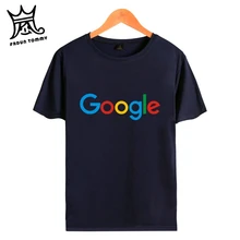 FRDUN tommeit Google microsoft, летняя футболка для мужчин, хлопок, короткий рукав, принт, рисунок, Повседневная футболка, Homme, для мужчин/женщин, плюс размер