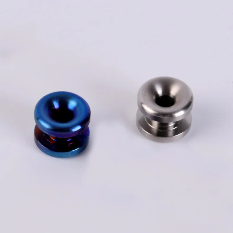 Titanium True Color Пропеллер ручной Спиннер нержавеющая сталь титановый сплав Спиннер металлический антистресс палец Спиннер крыло советы жаркое цвет - Цвет: Titanium True Color