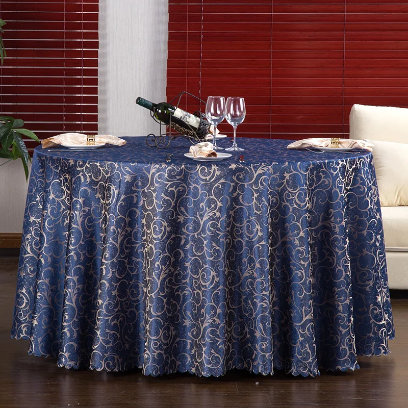 

Traditional Chinese round tablecloth polyester printed wedding table cloth party table cover decorative tablecloth for table