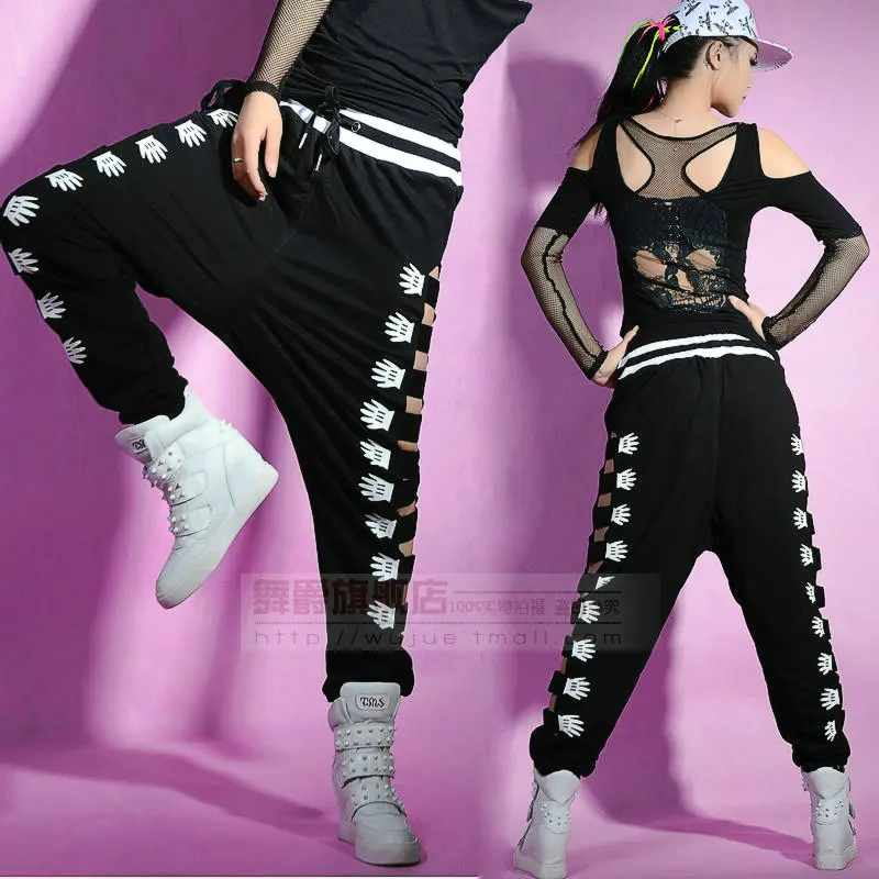 2015 New Fashion Brand Jazz women loose trousers elastic