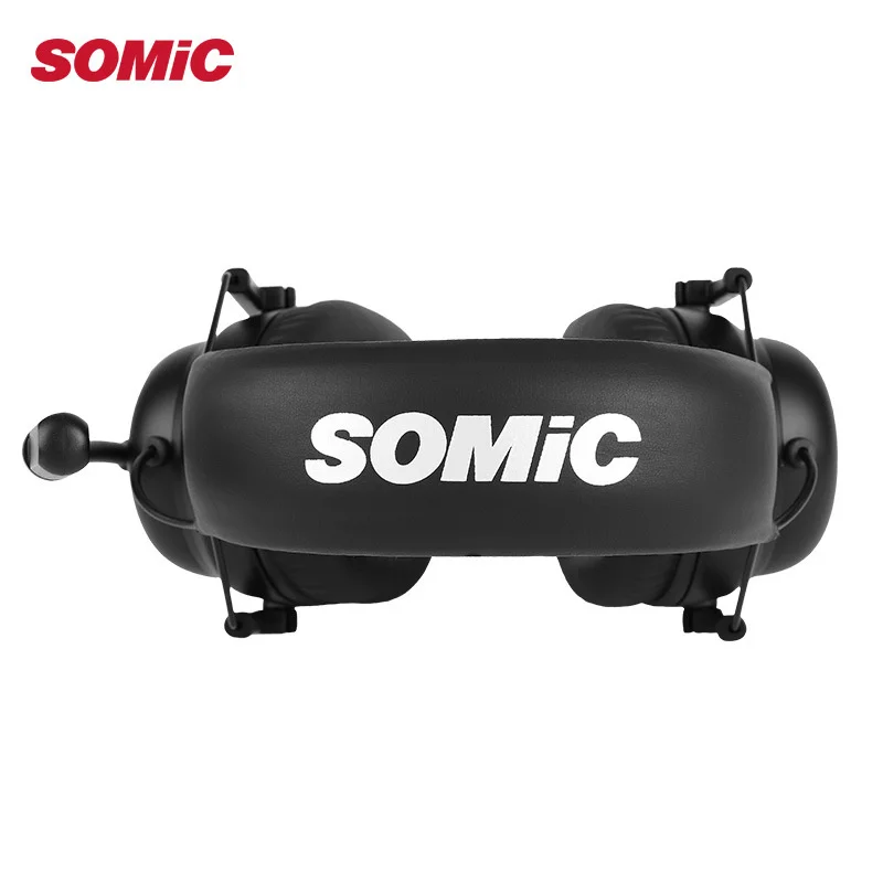 SOMIC G936 USB Проводные Игровые наушники 7 1 виртуальные с микрофоном гарнитуры для ПК