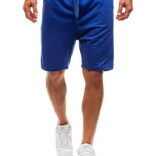 Модные однотонные мужские облегающие повседневные шорты летние мужские s пляжные хлопковые повседневные мужские шорты брендовая одежда для бега