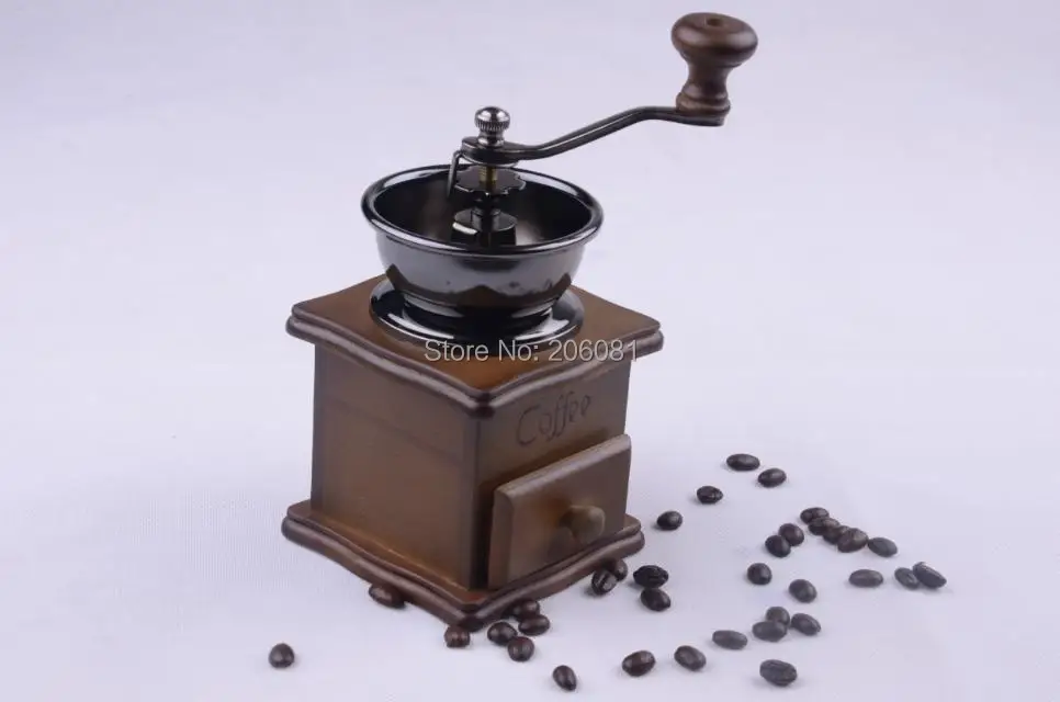 Деревянные руководство кофе измельчитель кофе мельница/ручная кофемолка с cermaic core