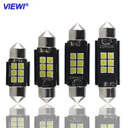 4x led ламповая гирлянда C5W C10W CANBUS супер белый 2 W 12 v 24 v 31 мм 36 мм 39 мм 41 мм 3030 лампа для салона автомобиля авто чтения Света купола