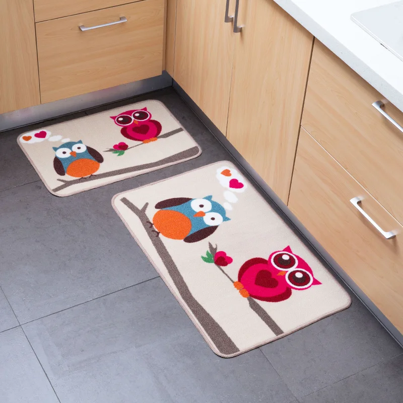 Добро пожаловать коврики для пола с надписью I Love Kitchen кухонные принтом домашние