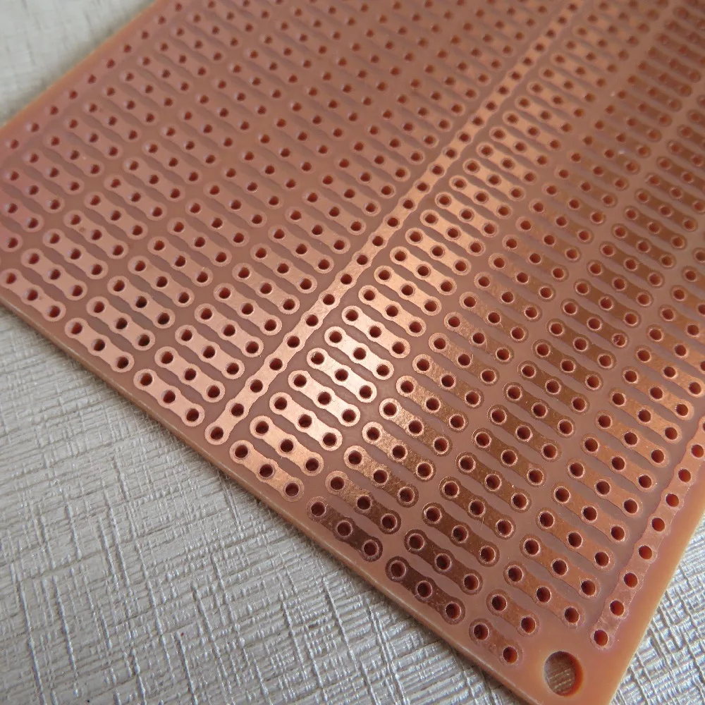 5 шт./лот 7x10 см универсальная полосатая доска Veroboard vero experiment Board 3er uncut joint Platine