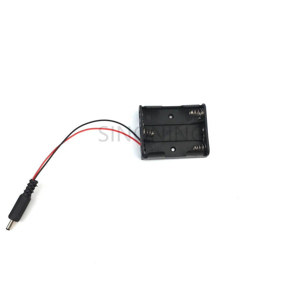 Black 3V Plastic Battery Power Holder Box Models Kit Part Toy Hobby 2 AA Size