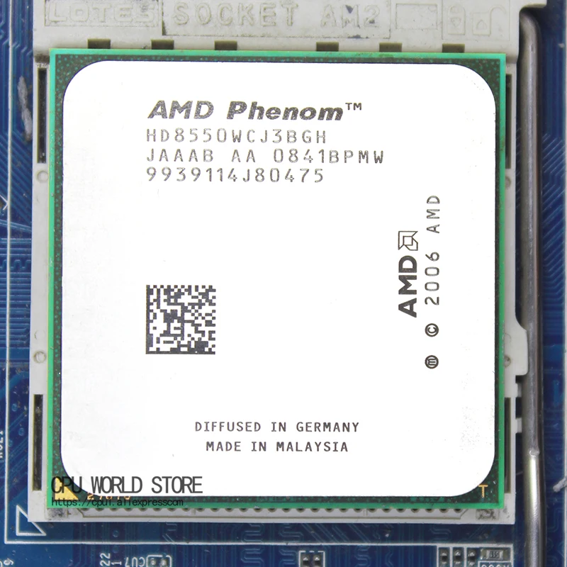 Процессор AMD Phenom X3 8550 трехъядерный процессор 2,2 ГГц HD8550WCJ3BGH SOCKET AM2