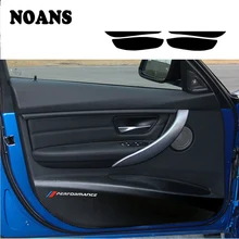 NOANS Авто 3D двери анти Kick коврик наклейки для BMW F30 F31 3 серии углеродное волокно M производительность пыленепроницаемый коврик аксессуары