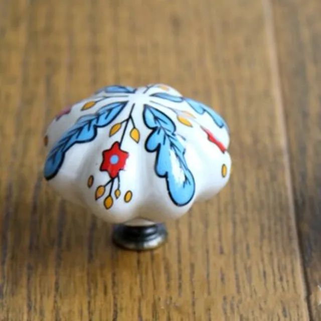 fine ceramic knobs Painting Hand Painted porcelian drawer knobs