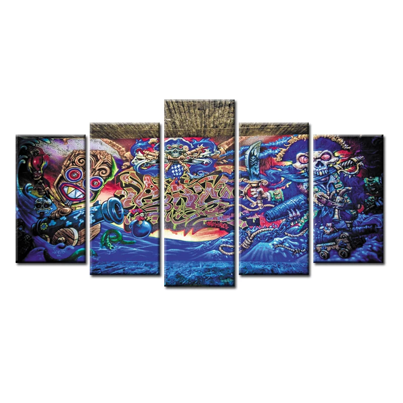 

5 Pcs Hot Sell Abstract poster series Wall Art Picture Modern Home Decoration Living Room or Bedroom Canvas Print Painting