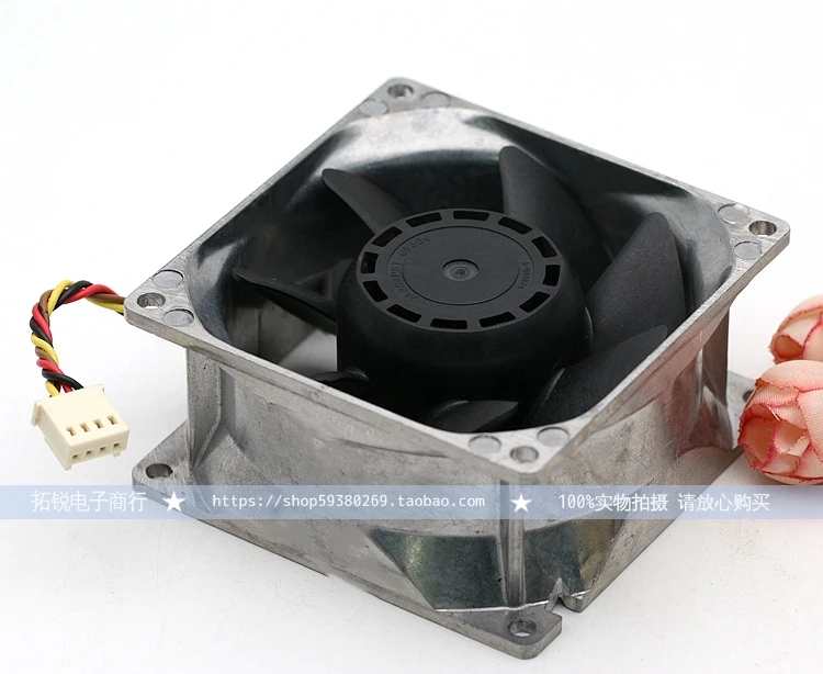 Sanyo 9GL0812P1K05 8038 12 В 1.8A 8 см 80*80*38 мм высокой температуры вентилятор металлический вентилятор