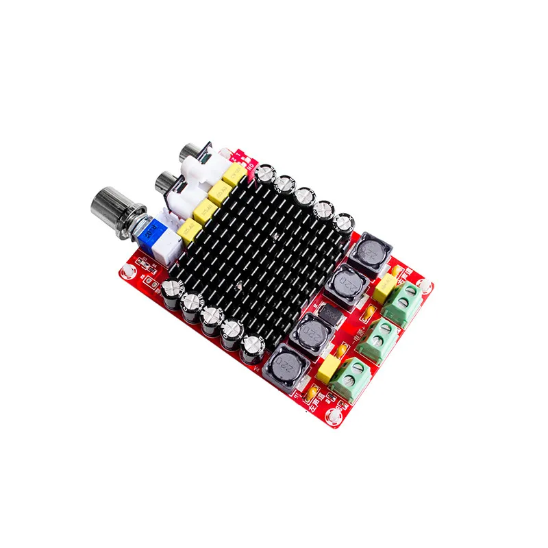 TDA7498 2x100W Digital Power Amplifier Board Audio Amplifier Class D Dual Audio Stereo DC 14-34V For Home Theater Active Speaker TDA7498 2x100W Digital Power Amplifier Board Audio Amplifier Class D Dual Audio Stereo DC 14-34V For Home Theater Active Speaker